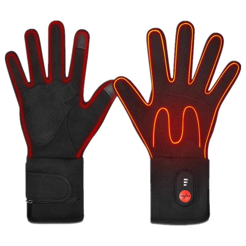 Ski Gloves Rechargeable Heated 7.4V 2100mah Battery Thermal Glove Liners