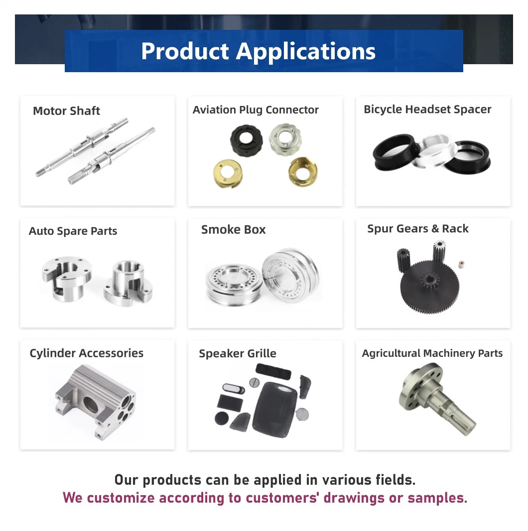 OEM Aluminum/Brass/Copper/Stainless Steel/Iron/Titanium Alloy/Plastic CNC Machining (Turning, Milling, Drilling, Tapping, Grinding) Sports Equipment Accessories